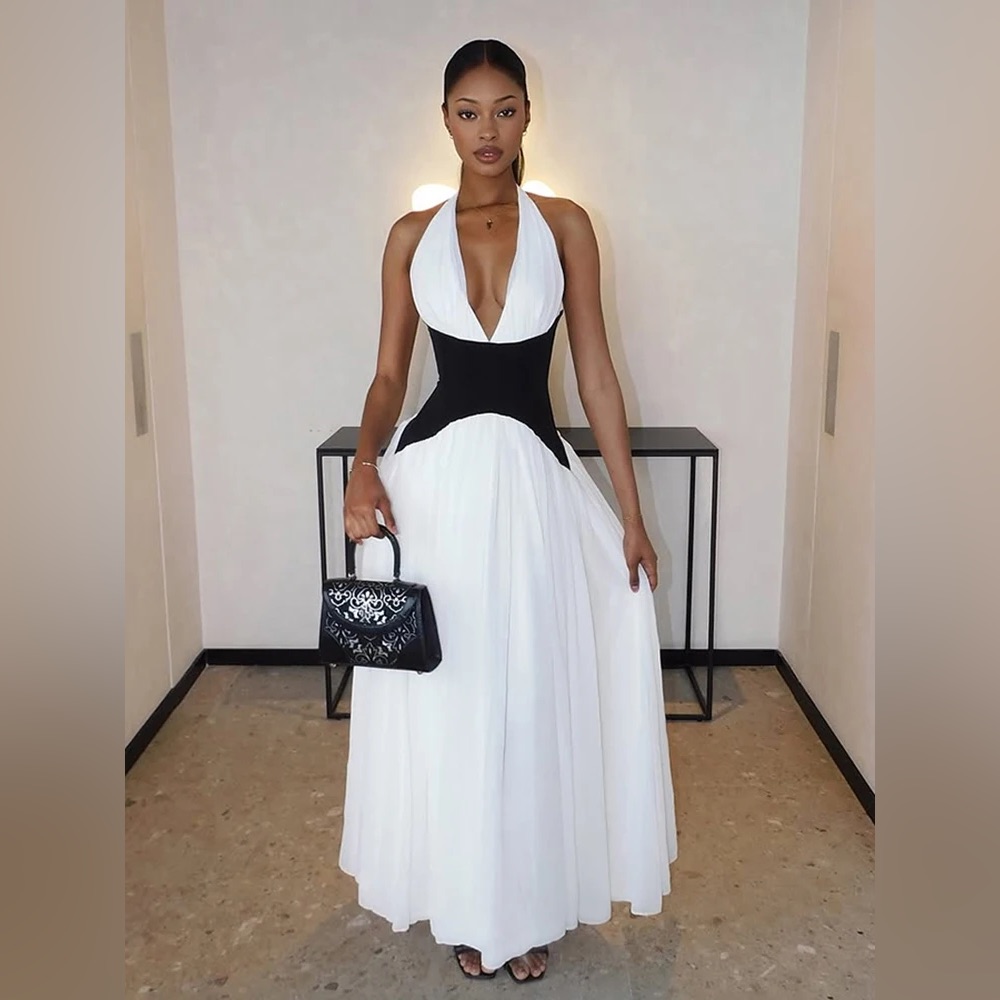 The Halter Corset Gown